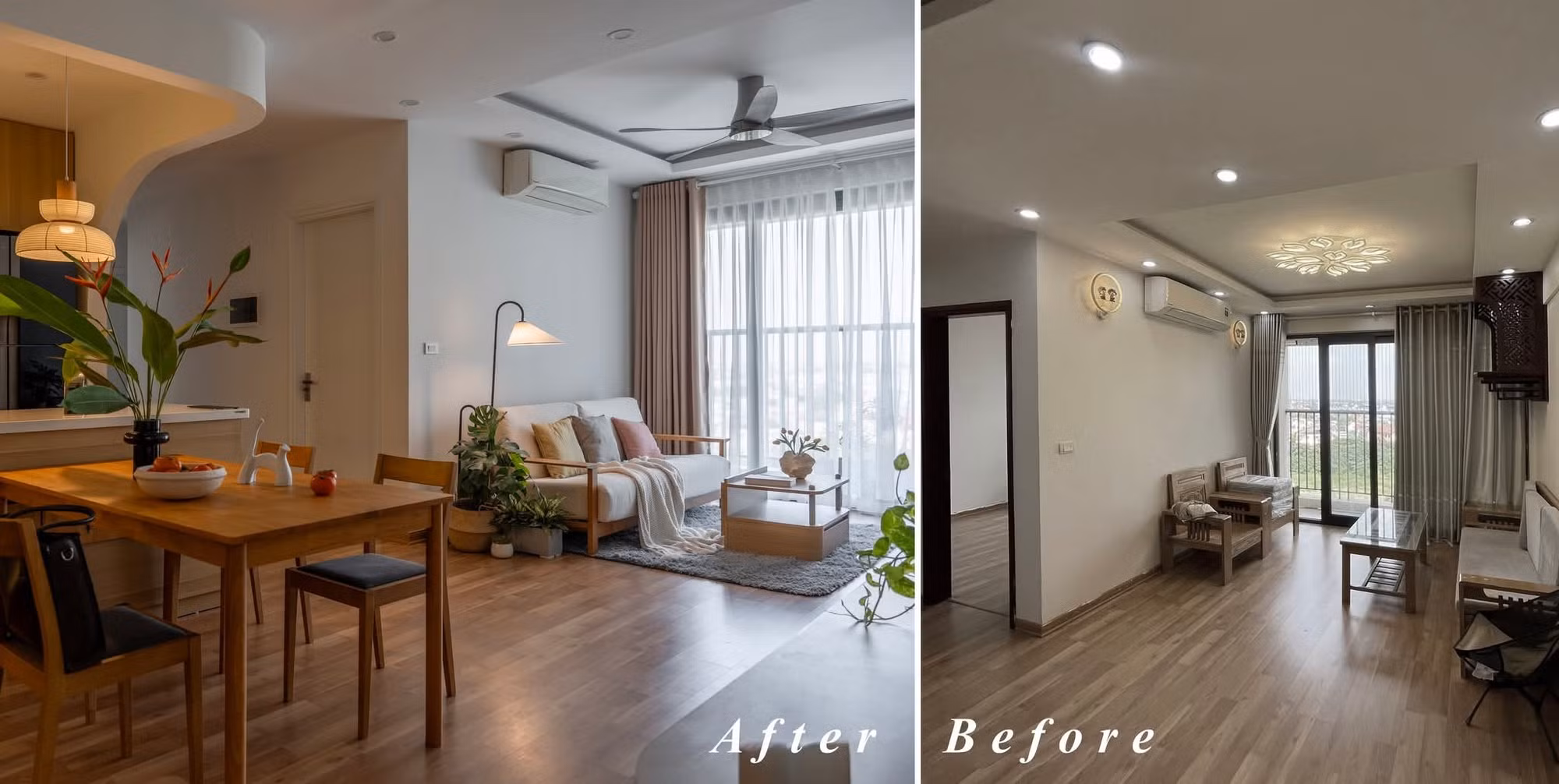 Căn hộ 100m2 với thiết kế tối giản từng không gian để tối ưu chi phí hoàn thiện