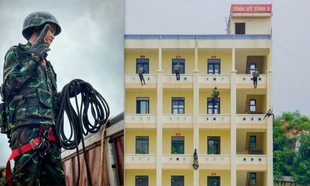 ‘Bông hồng thép’ đặc công và cú đổ treo thần tốc