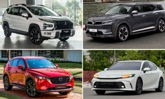 Loạt ô tô bán chạy nhất các phân khúc từ đầu năm 2025