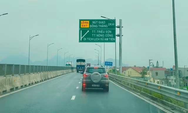 Lý do điều chỉnh giao thông cao tốc Mai Sơn - Quốc lộ 45 ngày 15/9