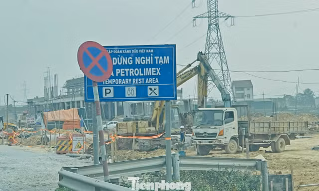 Các trạm dừng nghỉ, điểm đổ xăng trên cao tốc Bắc - Nam dịp Tết