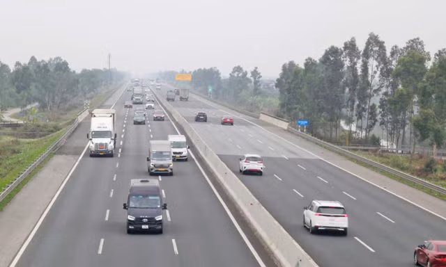 Cấm xe tải chạy làn 1 cao tốc Hà Nội - Hải Phòng, Pháp Vân - Cầu Giẽ