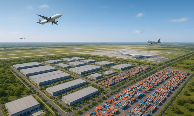 Sẽ có 'thành phố hàng hóa' ở khu vực sân bay Long Thành?