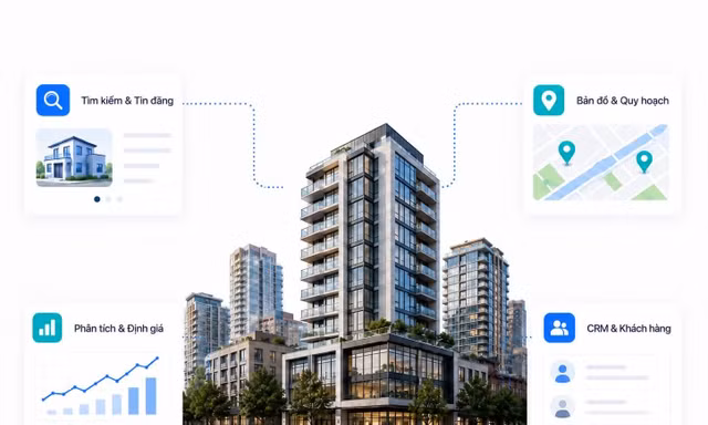 Khi dữ liệu trở thành nền tảng mới của thị trường bất động sản
