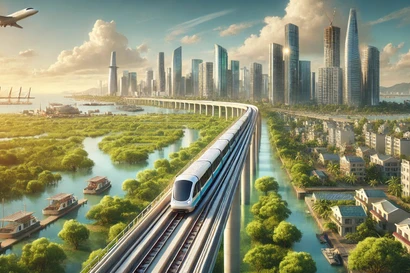 Metro Bến Thành - Cần Giờ hơn 102.000 tỷ đồng, khởi công ngày 19/12