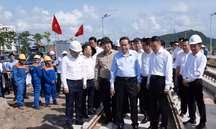 Chủ tịch Quốc hội Trần Thanh Mẫn kiểm tra tiến độ các dự án phục vụ APEC 2027