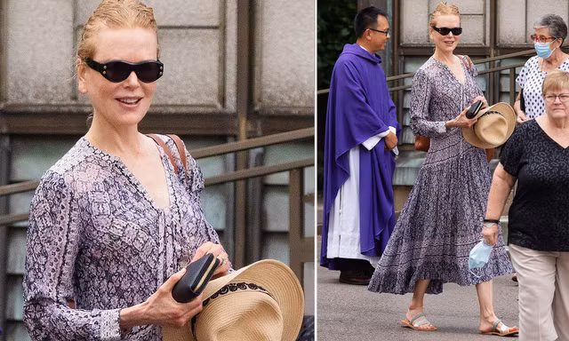 'Thiên nga nước Úc' Nicole Kidman xinh đẹp trẻ trung bất ngờ ở tuổi 54