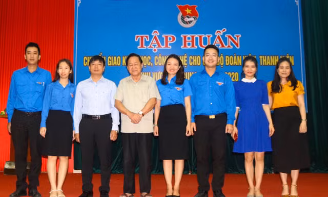 Tập huấn chuyển giao tiến bộ Khoa học kỹ thuật cho thanh niên tại 4 tỉnh miền Trung