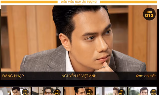 Năm gương mặt đề cử "Nam diễn viên ấn tượng" tại VTV Awards 2020