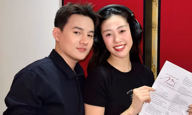 Kết hợp cùng ca sĩ Cao Trung Hiếu, Hoa hậu Khánh Vân hiếm hoi khoe giọng hát gửi thông điệp chạm đến trái tim người nghe