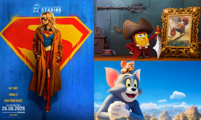 James Gunn mang đến một 'Supergirl' gai góc, 'Tom & Jerry' tái xuất màn ảnh rộng