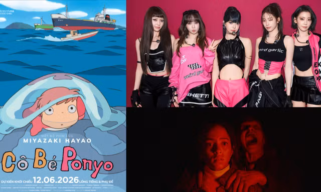 Nhóm nhạc K-pop LE SSERAFIM xác nhận kết hợp cùng 'bom tấn DC', siêu phẩm Ghibli 'Cô bé Ponyo' ra rạp Việt