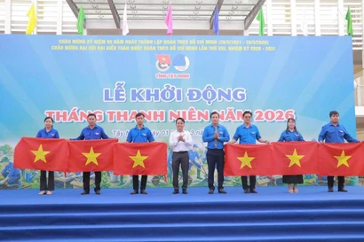 Tây Ninh: Nhiều công trình thiết thực tại Lễ khởi động Tháng Thanh niên 2026