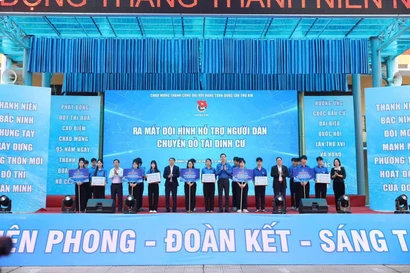 Bắc Ninh: Triển khai 14 tuyến công trình tại Lễ khởi động Tháng Thanh niên 2026