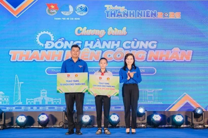 Sôi nổi chương trình “Đồng hành cùng thanh niên công nhân” trong Tháng Thanh niên