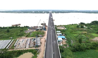  Cây cầu hơn 1.600 tỷ trên Vành đai 3 TPHCM trước ngày khai thác