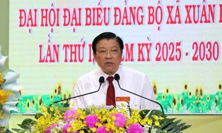 Trưởng ban Nội chính Trung ương dự Đại hội đảng bộ xã đầu tiên tại Đồng Nai sau sáp nhập