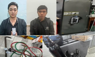 Bắt giữ 2 đạo chích đột nhập tiệm vàng