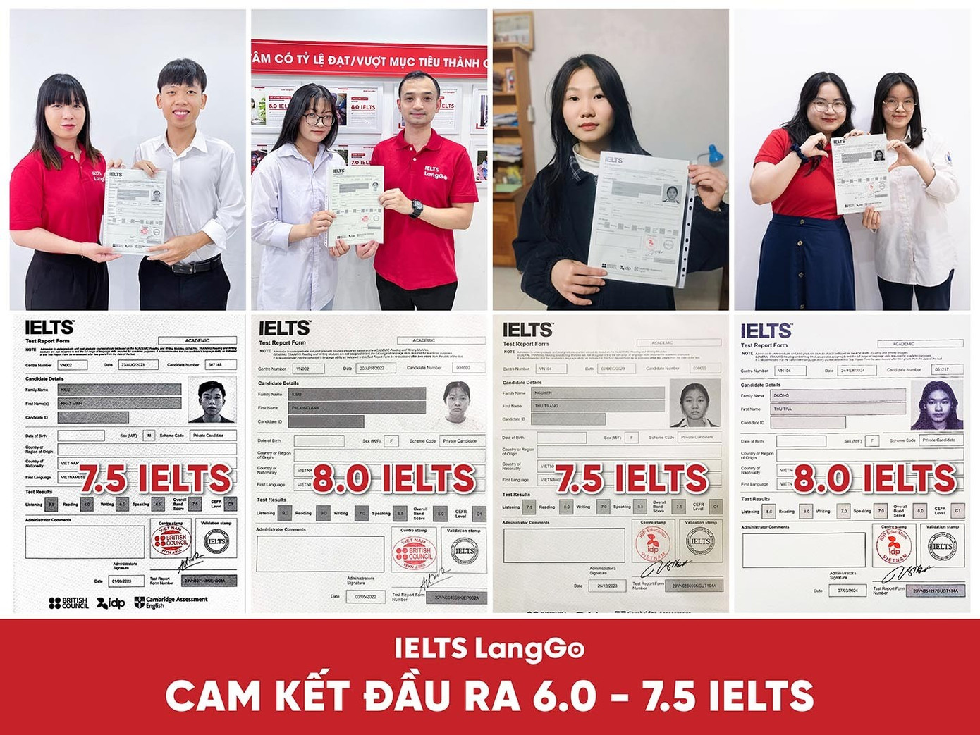 Hành trình thật - Thành công thật tại IELTS LangGo.