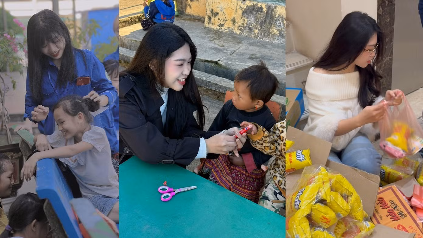 Song song với công việc, Đoàn Trang vẫn dành thời gian cho các hoạt động thiện nguyện, nuôi dưỡng trách nhiệm xã hội và tinh thần sẻ chia của người trẻ.