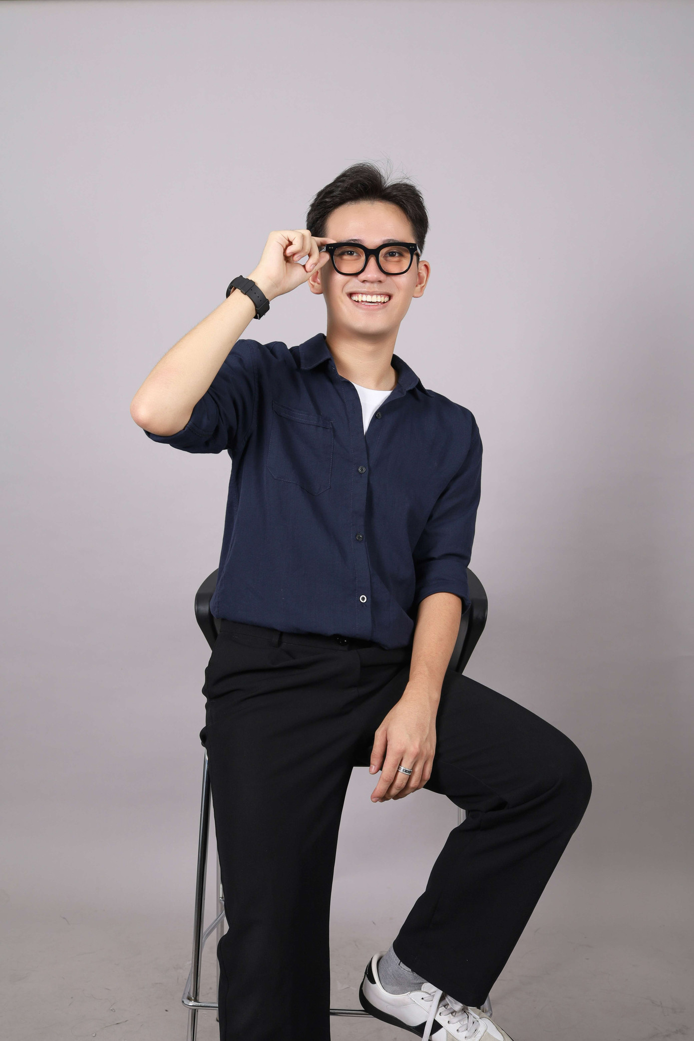 Lưu Minh Hiếu (2005), sinh viên ngành Marketing tại Đại học Anh Quốc Việt Nam (BUV). anh-1.jpg