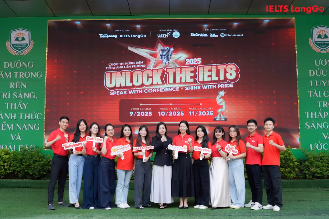 IELTS LangGo luôn sẵn sàng giúp các bạn học sinh cải thiện tiếng Anh và lấy chứng chỉ IELTS.