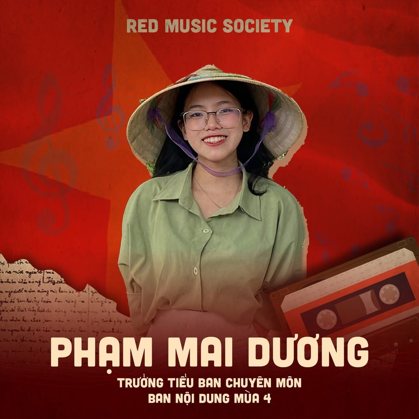 Mai Dương là Trưởng ban Nội dung của dự án “Red Music Society” mùa 4. img-8565.jpg