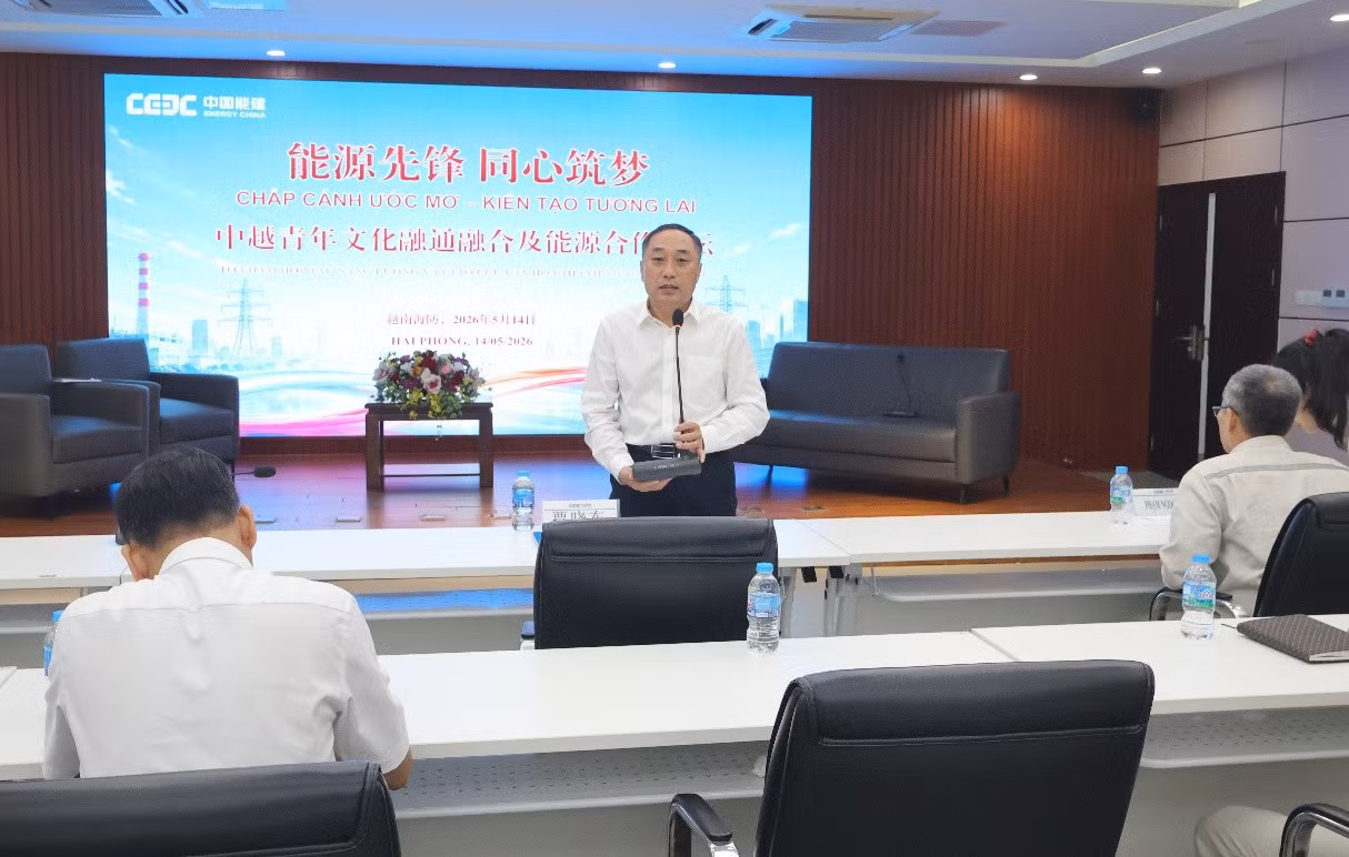 Ông Jia Xiaodong - Giám đốc Tài chính công ty phát biểu tại chương trình.