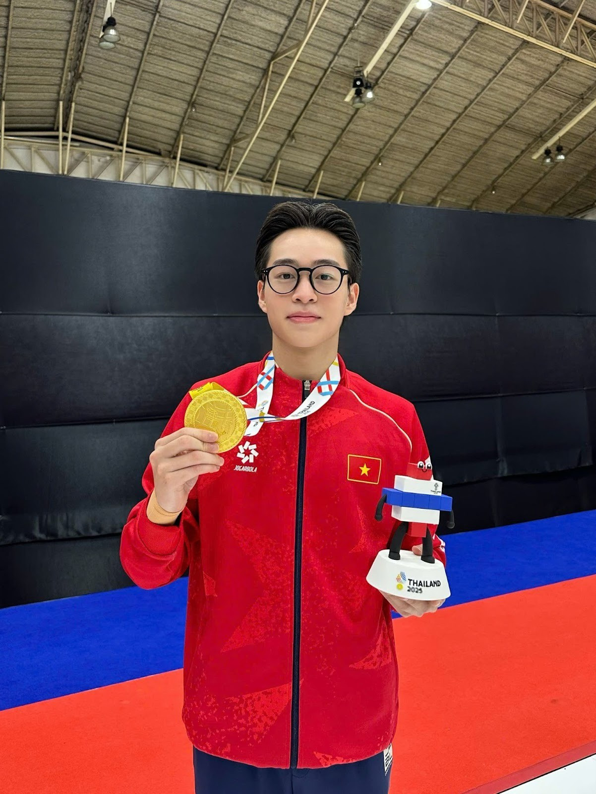 Gia Bảo cho biết tấm HCV SEA Games 33 là dấu mốc đặc biệt trong hành trình thi đấu của anh.