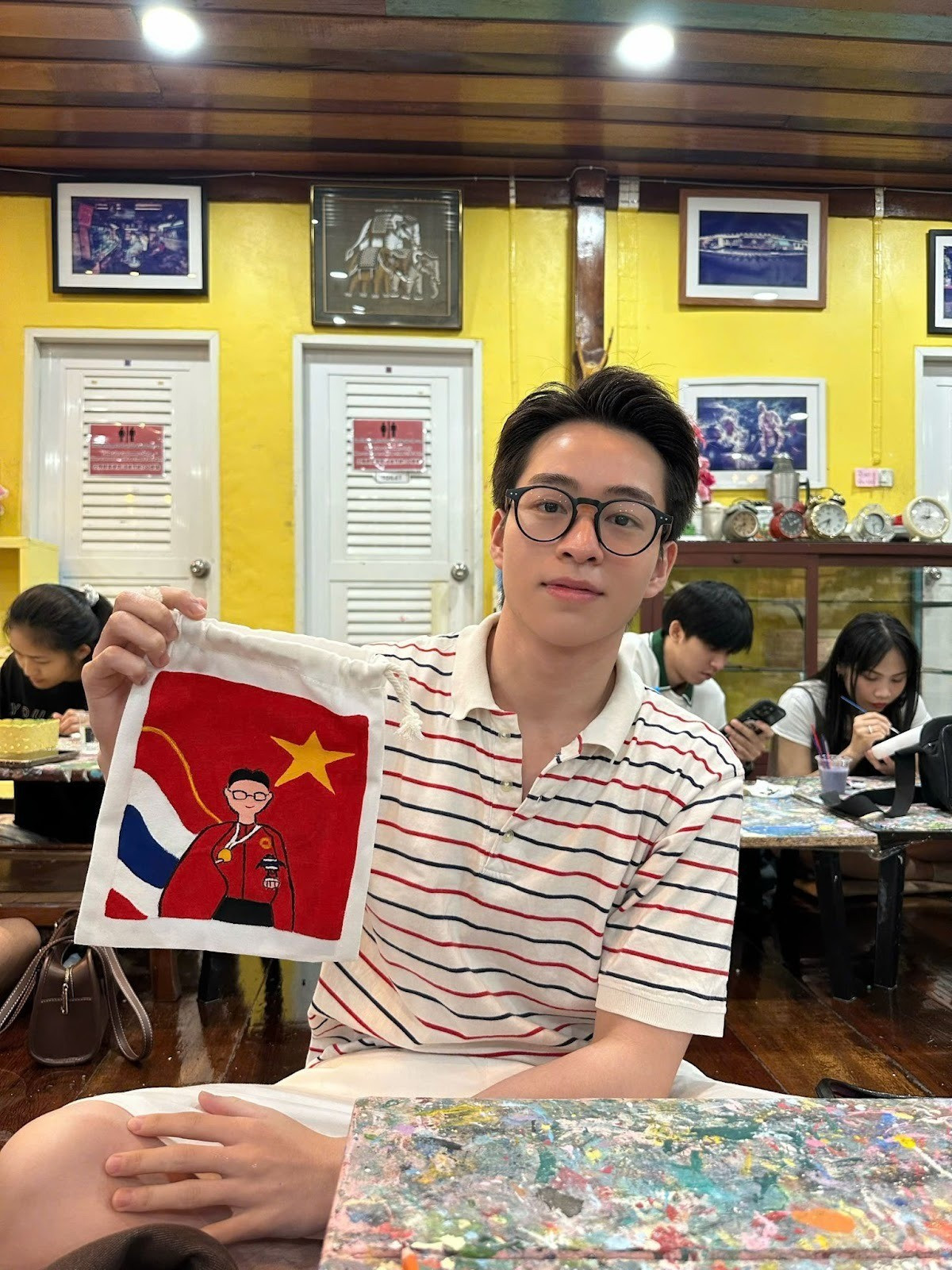 Gia Bảo - vận động viên Aerobic Gymnastics đội tuyển quốc gia Việt Nam.