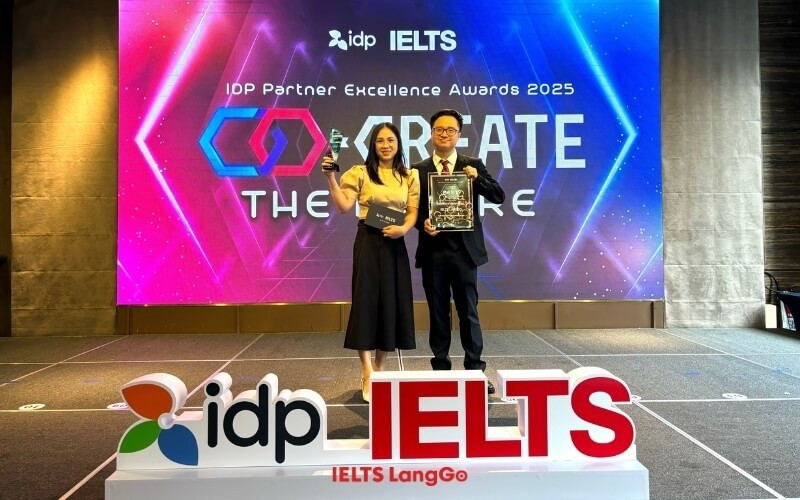 IELTS LangGo được vinh danh là Đối tác Kim cương của IDP Việt Nam.
