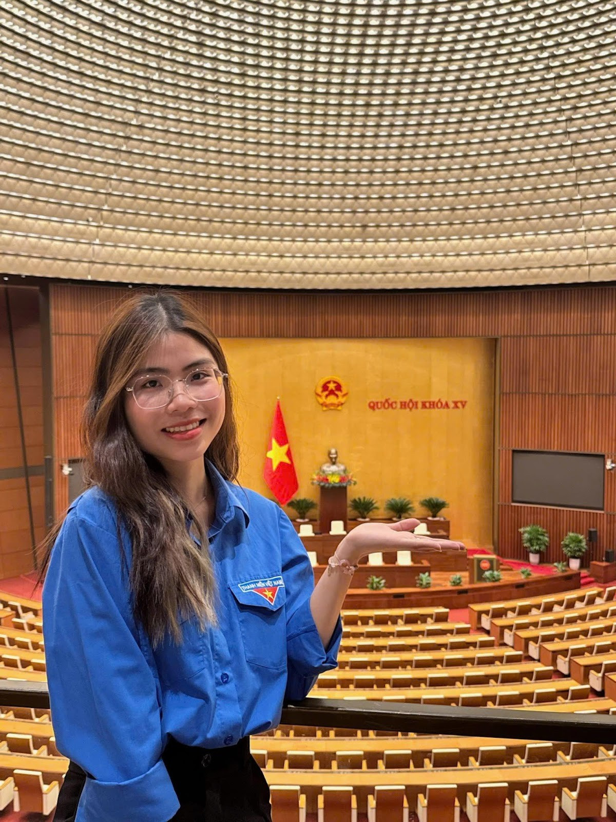 Hoàng Hà – gương mặt quen thuộc trong các hoạt động phong trào sinh viên của Trường. Hoàng Hà – gương mặt quen thuộc trong các hoạt động phong trào sinh viên của Trường.