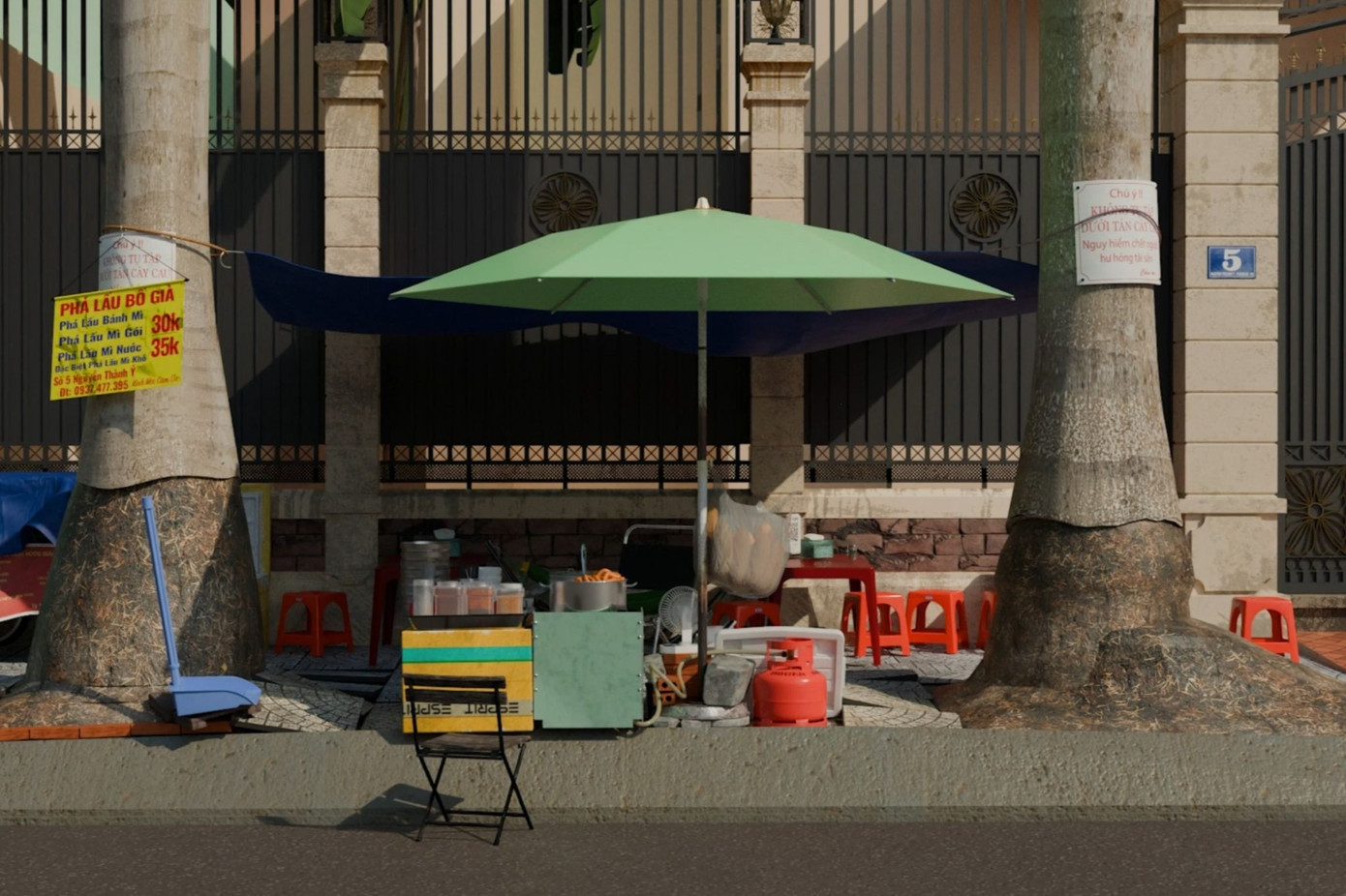 Quán phá lấu trên đường Nguyễn Thành Ý - góc ẩm thực quen thuộc, lưu giữ ký ức và câu chuyện đời thường của người Sài Gòn (thực hiện bởi Nguyễn Trương Hoàng Thư).