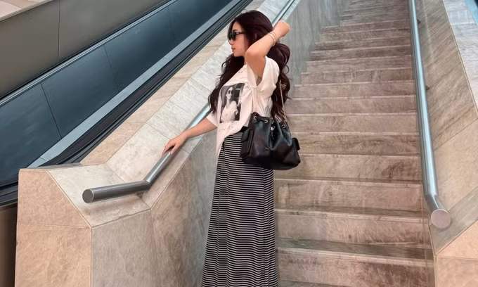 Ai cũng nên có một chiếc chân váy maxi trong tủ đồ, mặc lúc nào cũng hợp
