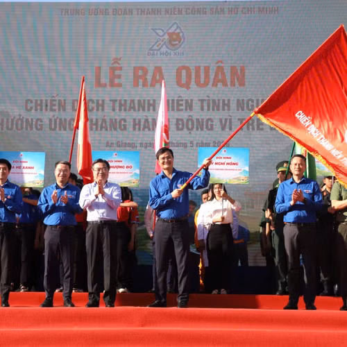 [VIDEO] Lễ ra quân Chiến dịch Thanh niên tình nguyện Hè 2026