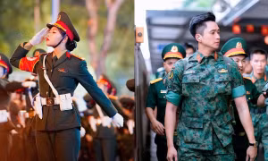 Sức hút từ bộ đôi chiến sĩ A80: Chuẩn thần thái quân ngũ, đậm điện ảnh đời thường