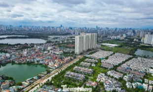 Toàn cảnh tuyến đường hơn trăm tỉ nối hai vành đai Hà Nội đang dần hoàn thiện