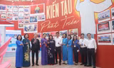 Triển lãm ý nghĩa dựa trên hình tượng hoa sen của Mặt trận Tổ quốc Việt Nam