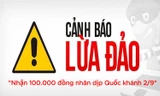 Công an TP.HCM cảnh báo chiêu trò lừa đảo “tặng quà 100.000 đồng” dịp Quốc khánh 2/9