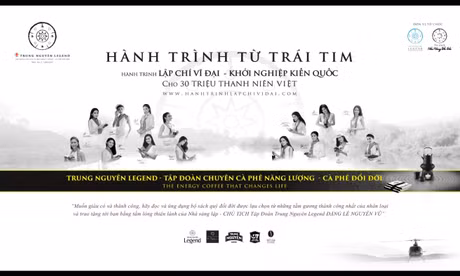 Trung Nguyên Legend tiếp tục triển khai Hành trình Từ Trái Tim – Hành trình kiến tạo khát vọng lớn cho thanh niên Việt