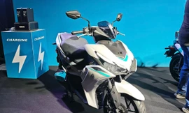 Cận cảnh Yamaha NVX phiên bản chạy điện