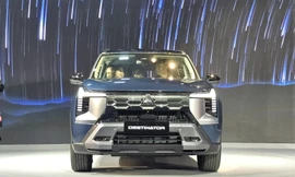 Cận cảnh mẫu SUV 7 chỗ mới của Mitsubishi tại Việt Nam