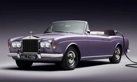 Xế cổ Rolls-Royce được phục chế thành xe điện