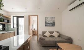 Cải tạo không gian 47m2 thành 'tổ hợp' vừa để ở vừa cho thuê