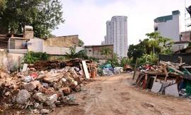 Dự án đường 420 mét giữa Thủ đô 9 năm chưa khởi công 