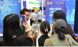 Tập đoàn Nguyễn Hoàng giới thiệu giải pháp giáo dục thông minh tại Triển lãm 80 năm thành tựu đất nước