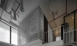 Giải pháp không gian ba chiều trong căn hộ thông tầng 66m2