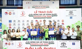 Việt Hùng Thanh Hóa lên ngôi vô địch giải bóng đá U9 toàn quốc