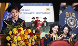 Bài phát biểu đầy xúc động từ Thủ khoa toàn khóa đầu tiên của trường VNU-SIS