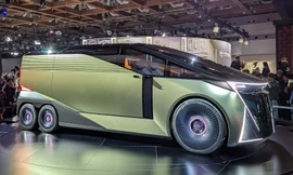 Khám phá mẫu xe 6 bánh độc đáo của Lexus